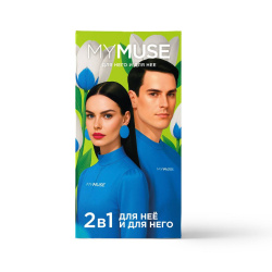 Подарочный набор MYMUSE гель для душа и шампунь-бальзам от перхоти
