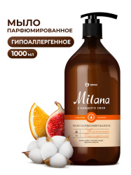 Жидкое мыло парфюмированное Milana Perfumed «Амбра и пачули» 1000 мл