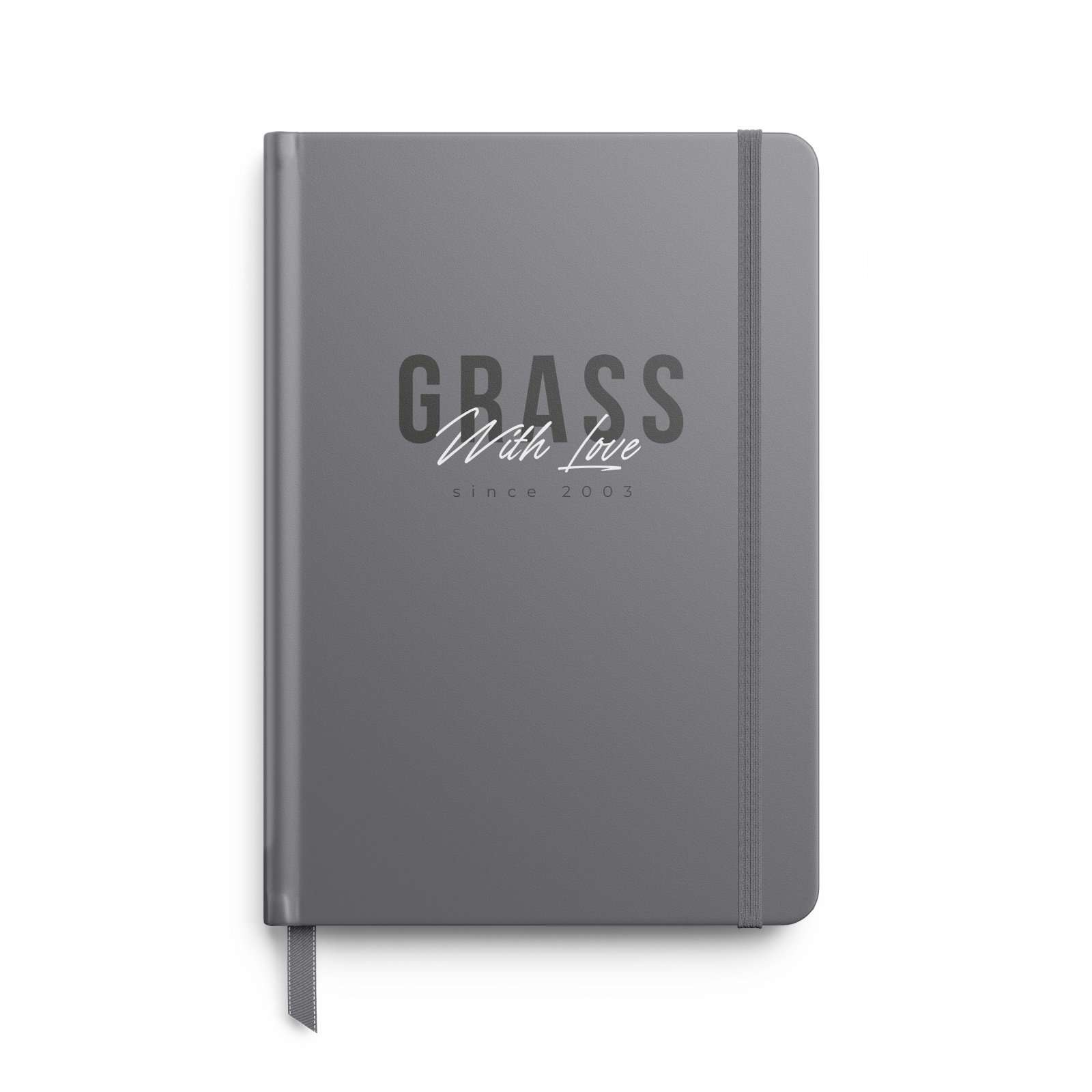 Ежедневник А5 GRASS WITH LOVE графитовый Ежедневник А5 GRASS WITH LOVE графитовый