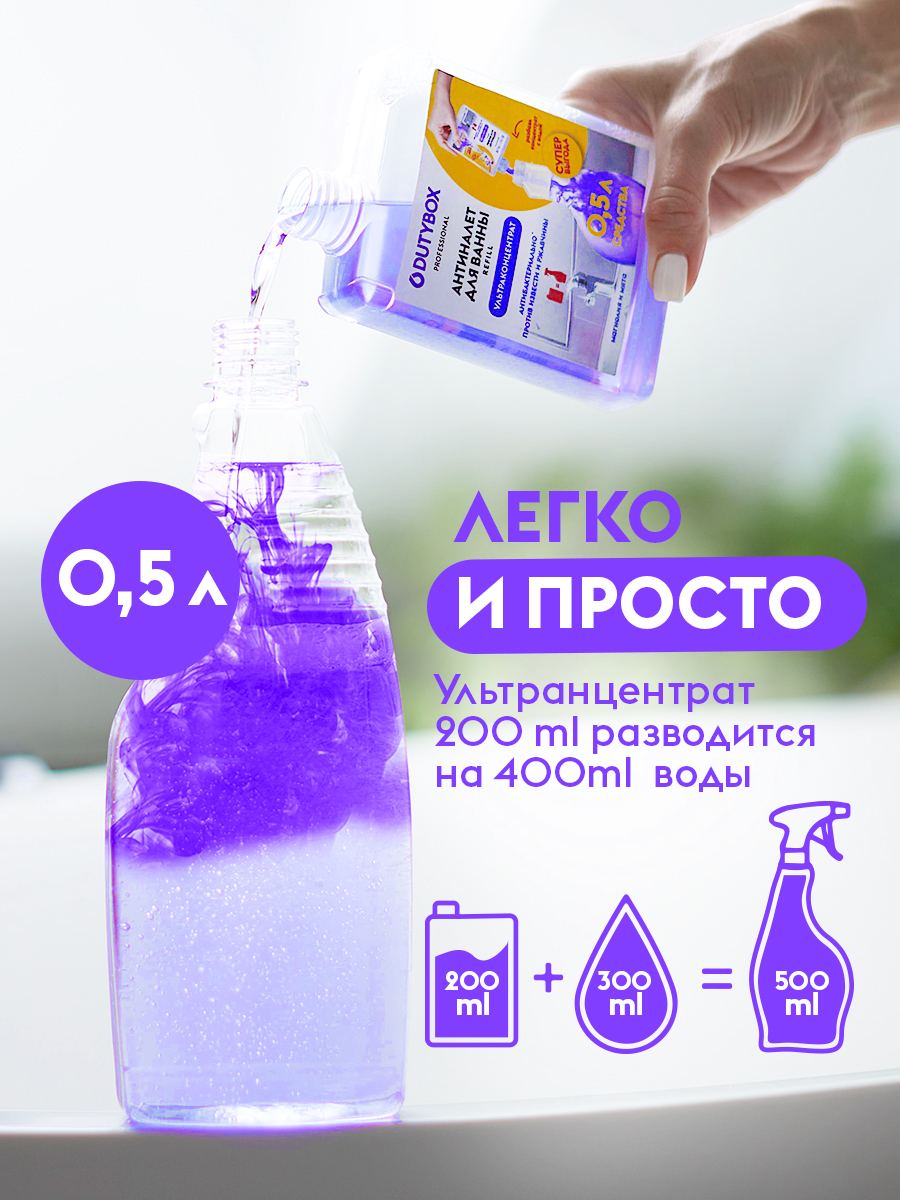 Средство для уборки ванной Антиналет 2 шт.