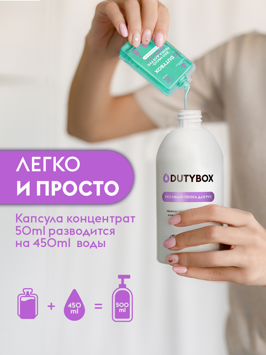 Мыло-пенка для рук 1 литр, с ароматом Шалфея и дикой мяты.