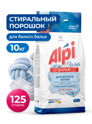 Синтетическое моющее средство порошкообразное Alpi Expert White 10 кг