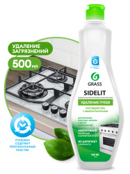 Чистящий крем для кухни и ванной комнаты "Sidelit" (флакон 500 мл)