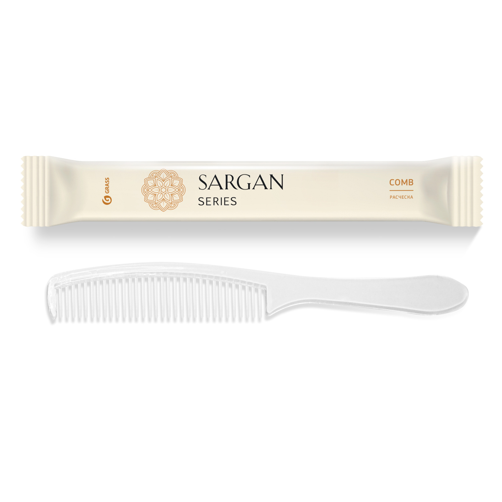 Расческа „Sargan“ (флоу-пак)