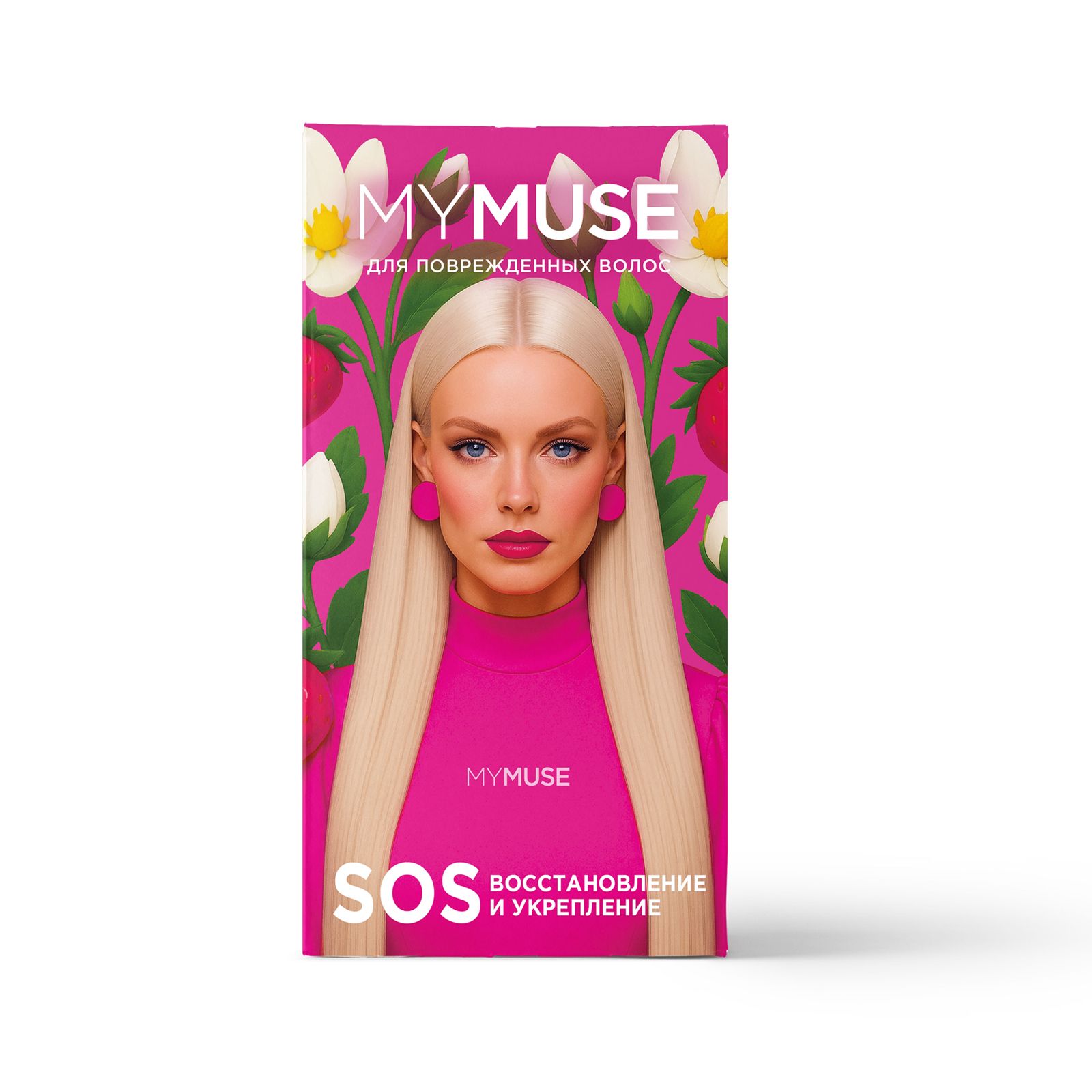 Подарочный набор MYMUSE шампунь и бальзам SOS-восстановление